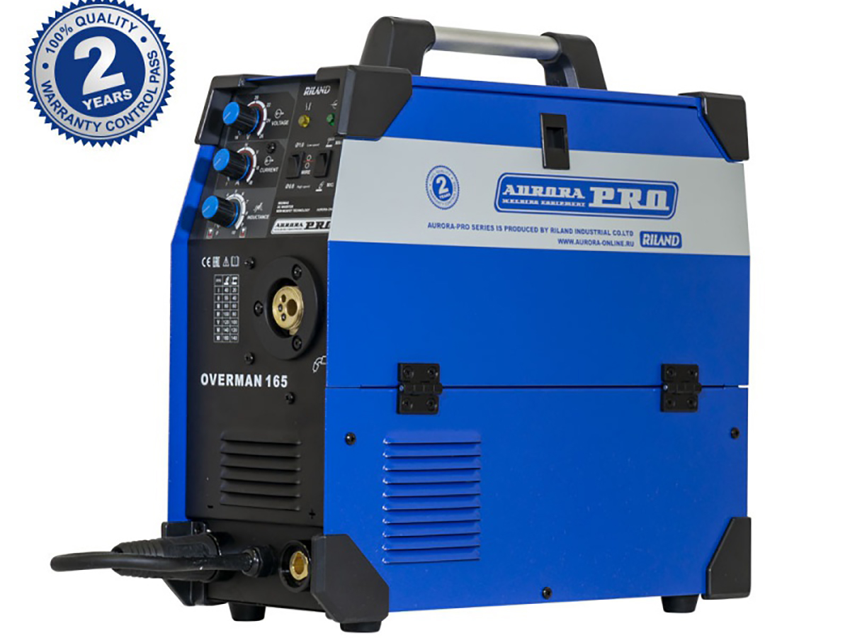 Инверторный сварочный полуавтомат AuroraPRO OVERMAN 165 (MOSFET)