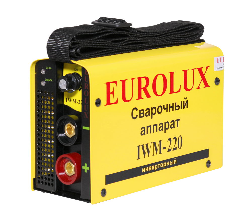 Инверторный сварочный аппарат EUROLUX IWM-220, 220 A