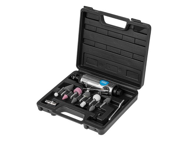 Пневмошлифмашина прямая с набором шарошек DGM DTG-2502