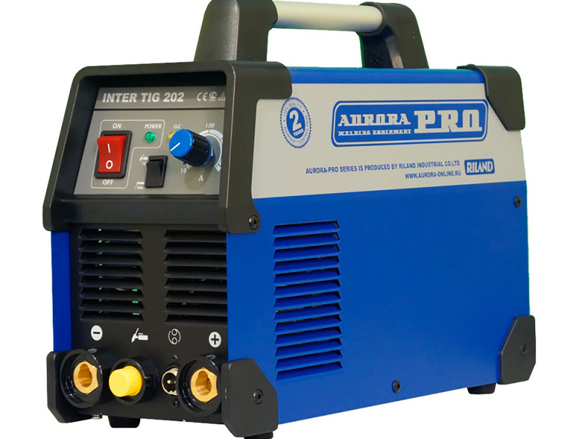 Аппарат аргонодуговой сварки AuroraPRO INTER TIG 202 (TIG+MMA) MOSFET