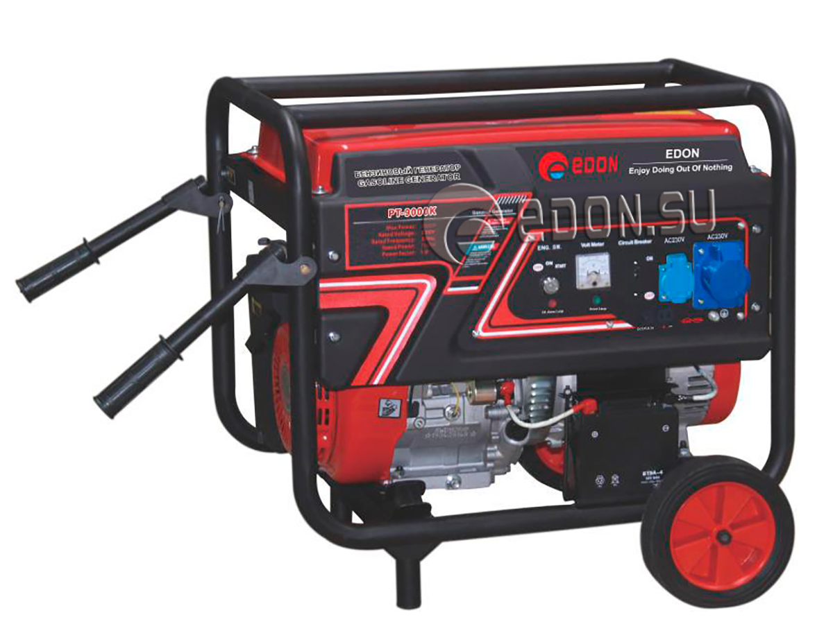 Бензиновый генератор Edon PT-9000K