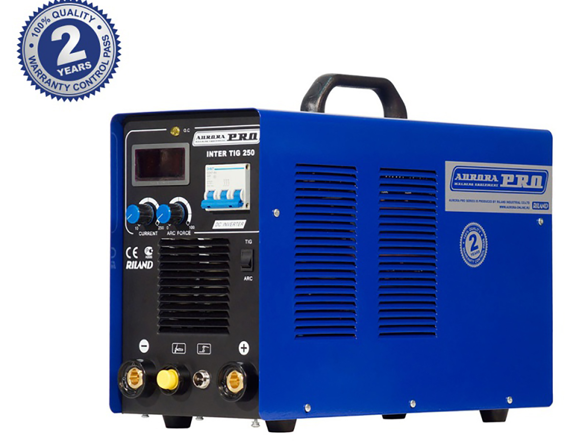 Аппарат аргонодуговой сварки AuroraPRO INTER TIG 250 (TIG+MMA) MOSFET