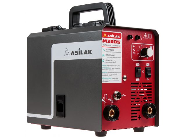 Сварочный аппарат ASILAK M2005; 230 В; 20-180 А; FLUX/MMA/TIG LIFT